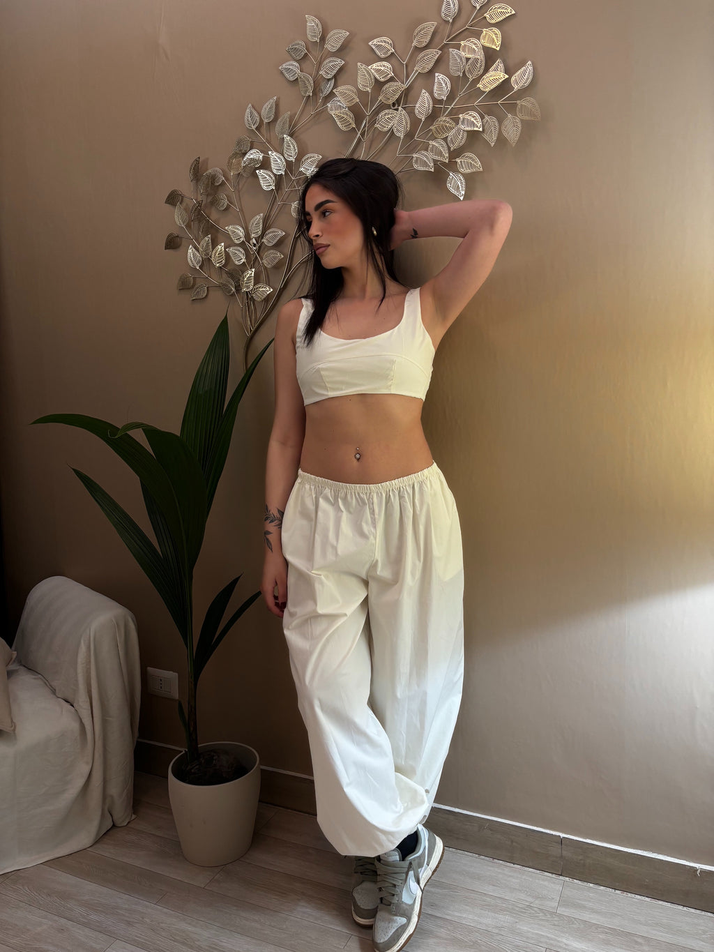 coordinato total white