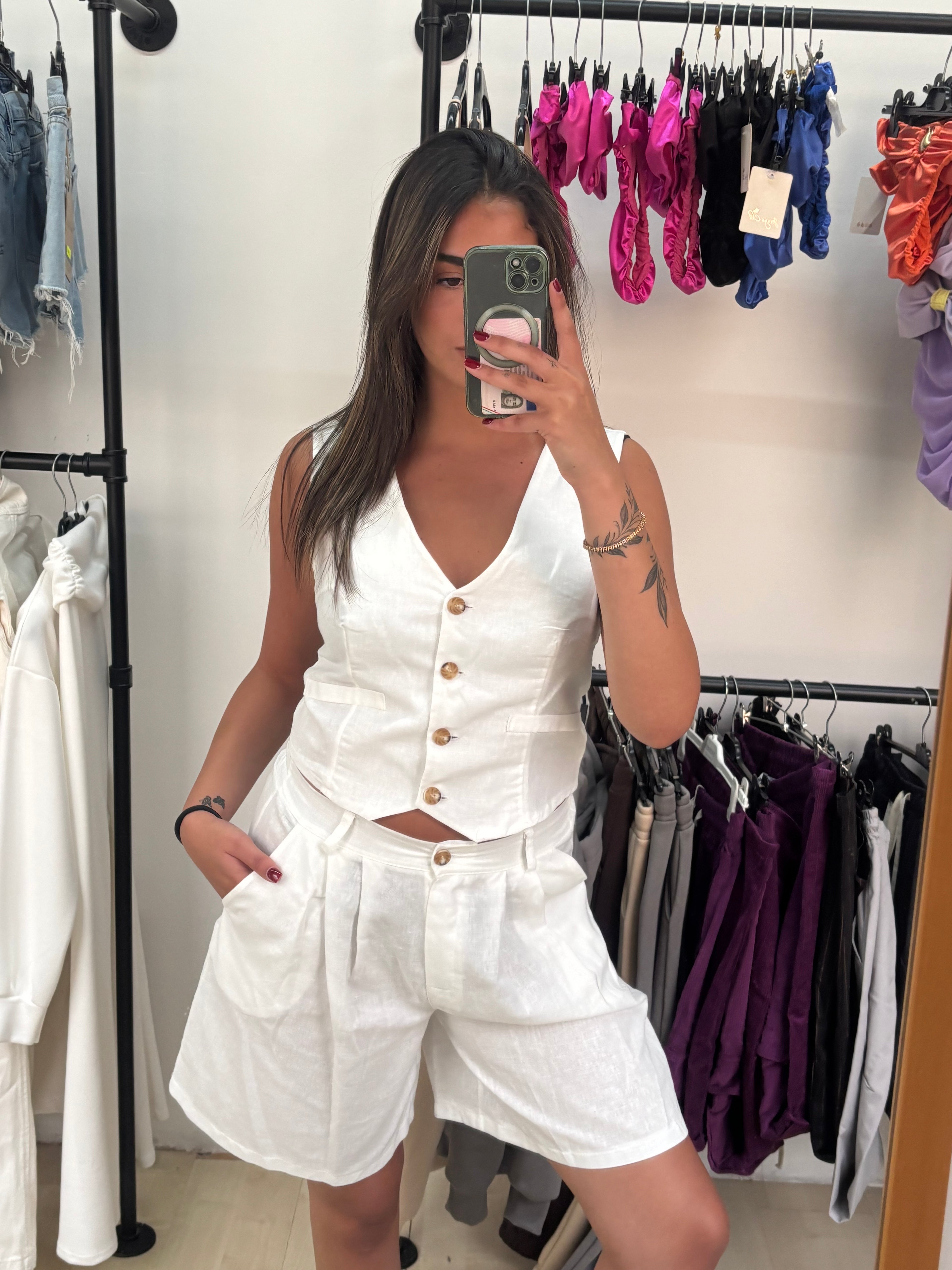 completo in lino