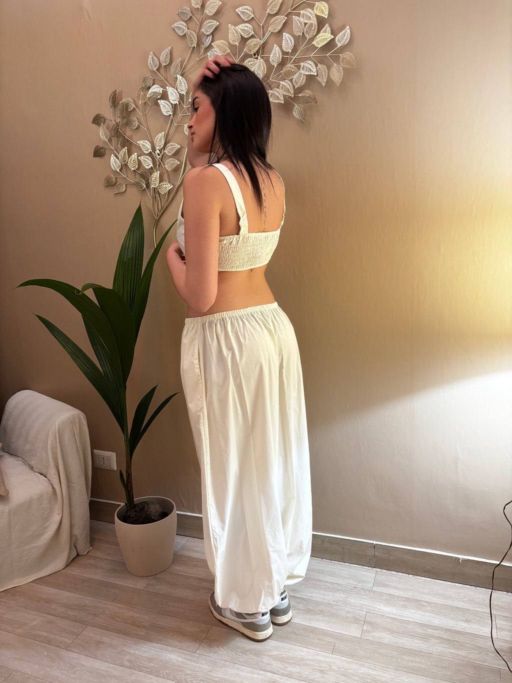 coordinato total white