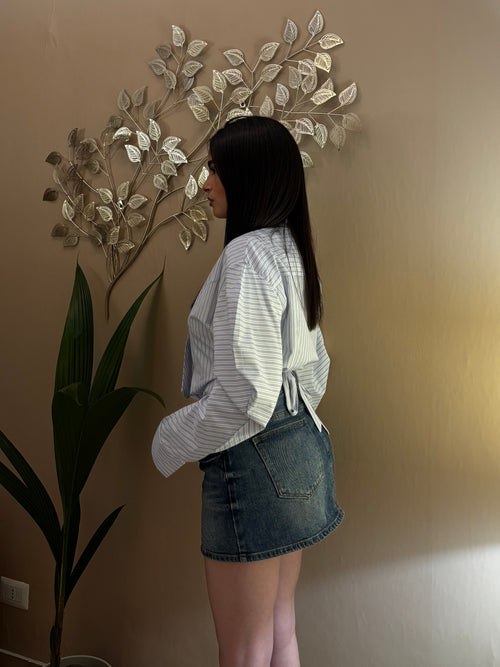 camicia portofino variante celeste